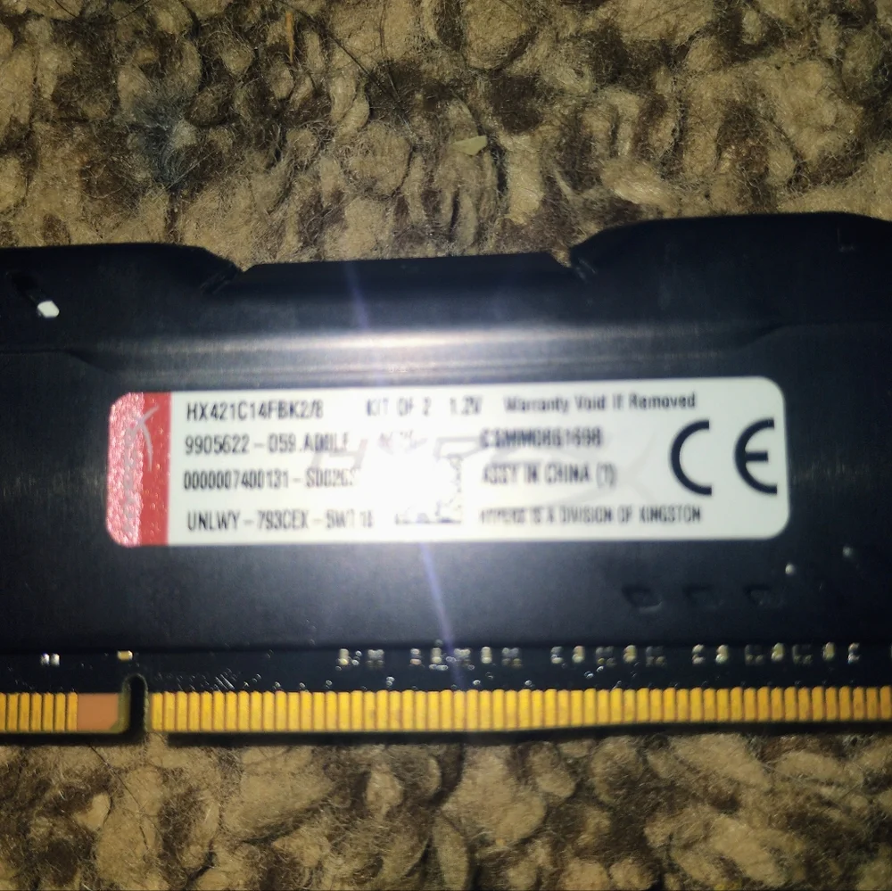 Hyperx fury memory